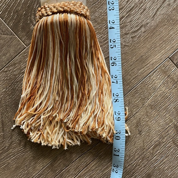 Mother Of Pearl curtain Tie Backs set of 2 - Picture 4 of 5